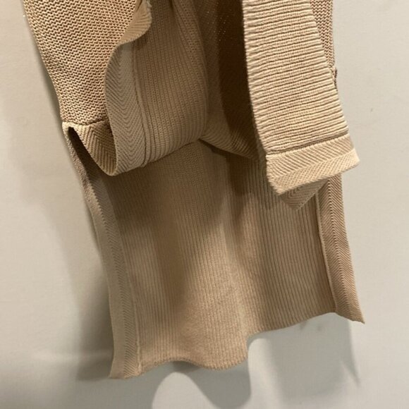 Aritzia Wilfred Palmier Tan Sleeveless Knit Tunic - Picture 9 of 12